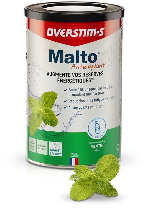 Overstim's MALTO Antioxydant Menthe