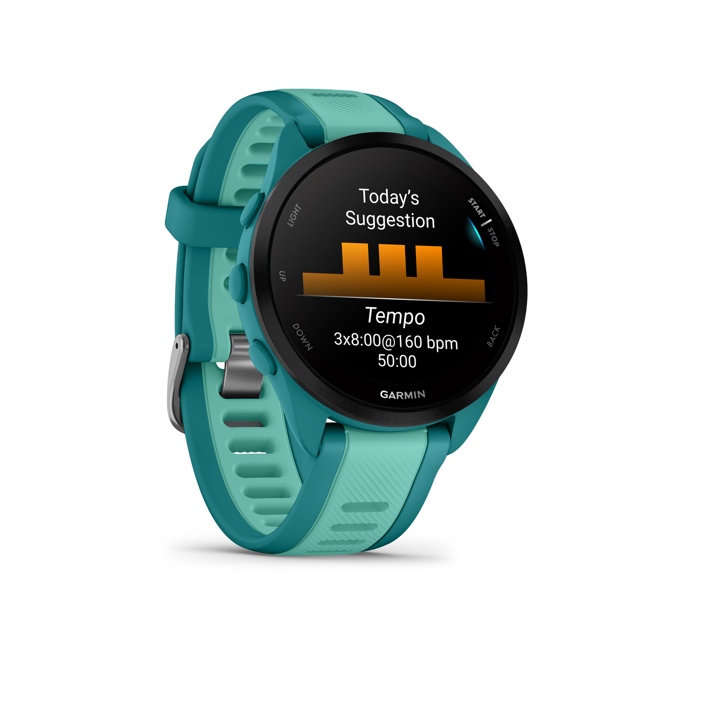 Forerunner 165 Music Turquoise Bleu Aqua