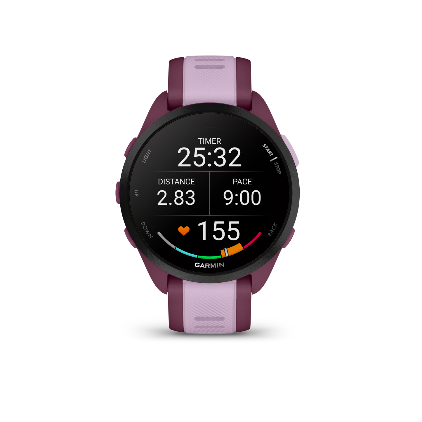 Forerunner® 165 Music Prune/Lilas