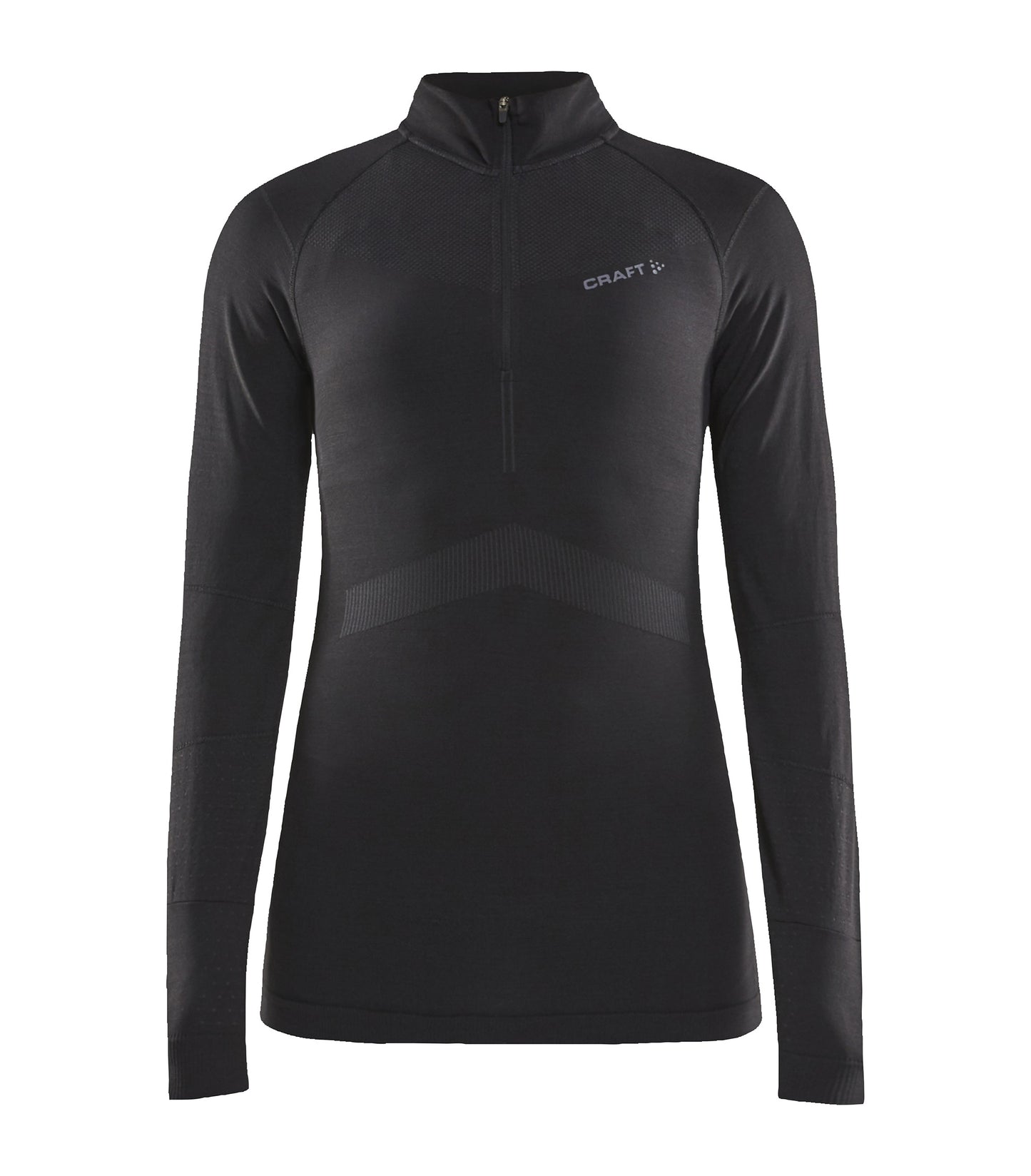 Craft ACTIVE INTENSITY ZIP W BLACK-ASPHALT