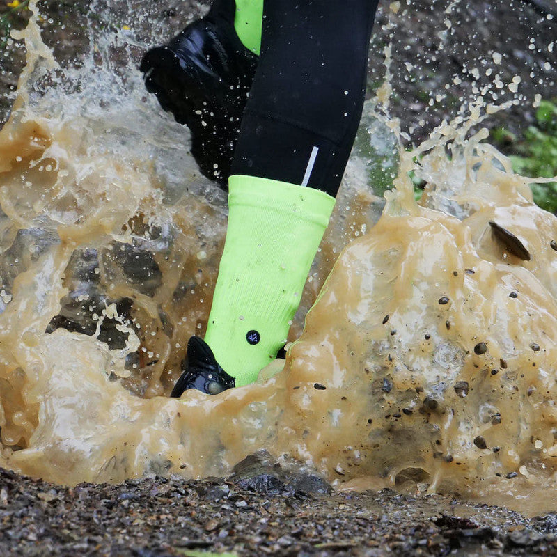CHAUSSETTES IMPERMÉABLES - TRAIL-DRY-jaune