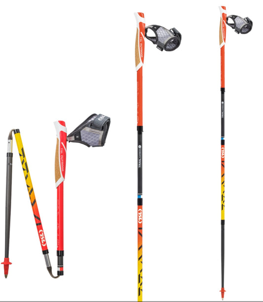 BÂTONS TRAIL ADDICT TRAIL CARBON 4 CORK