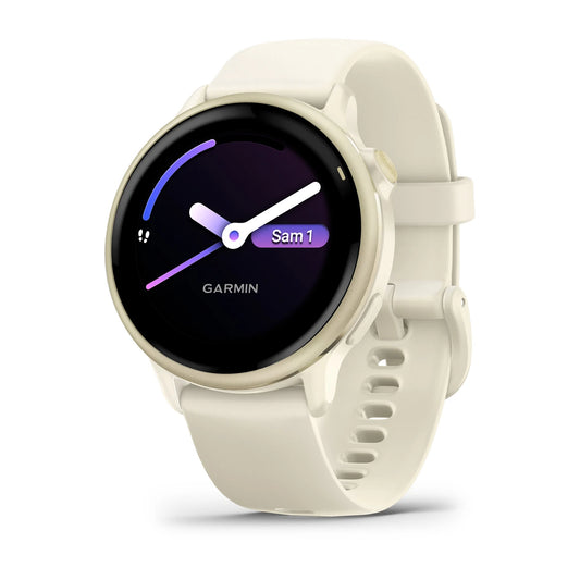 vívoactive® 6 Lunar Gold avec bracelet ivoire