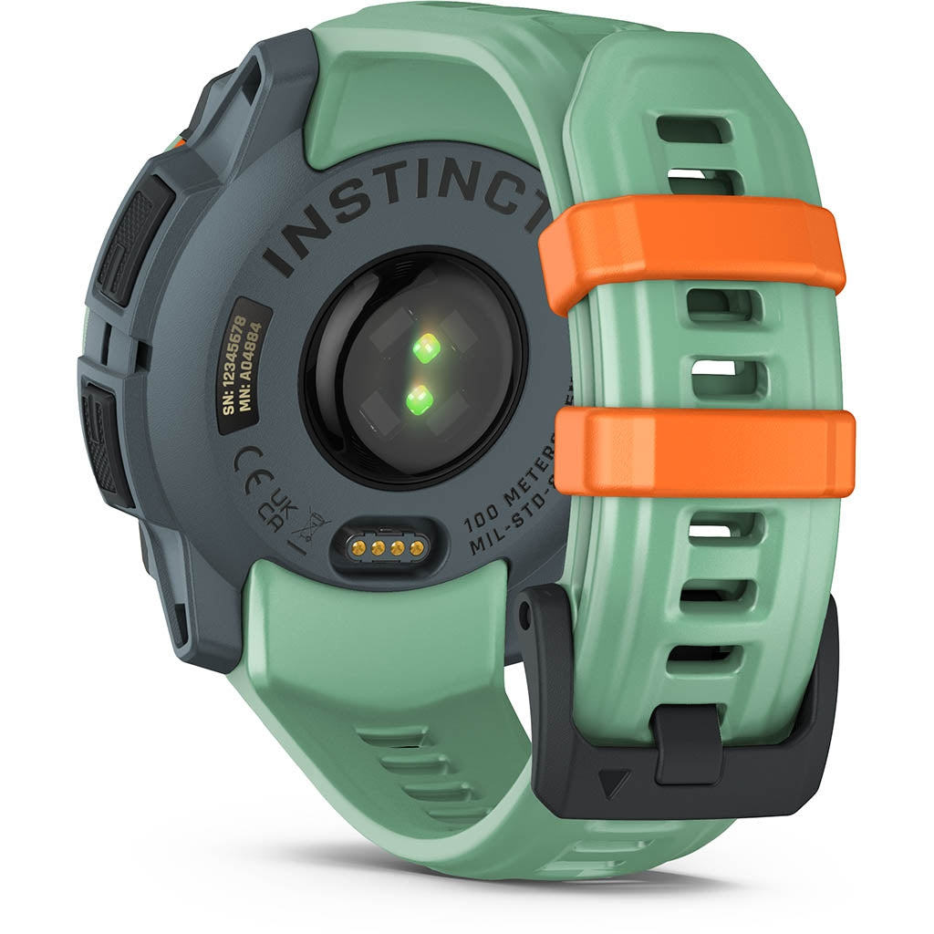 Garmin Instinct® 3 – 45 mm, AMOLED, 45 mm Vert d'eau
