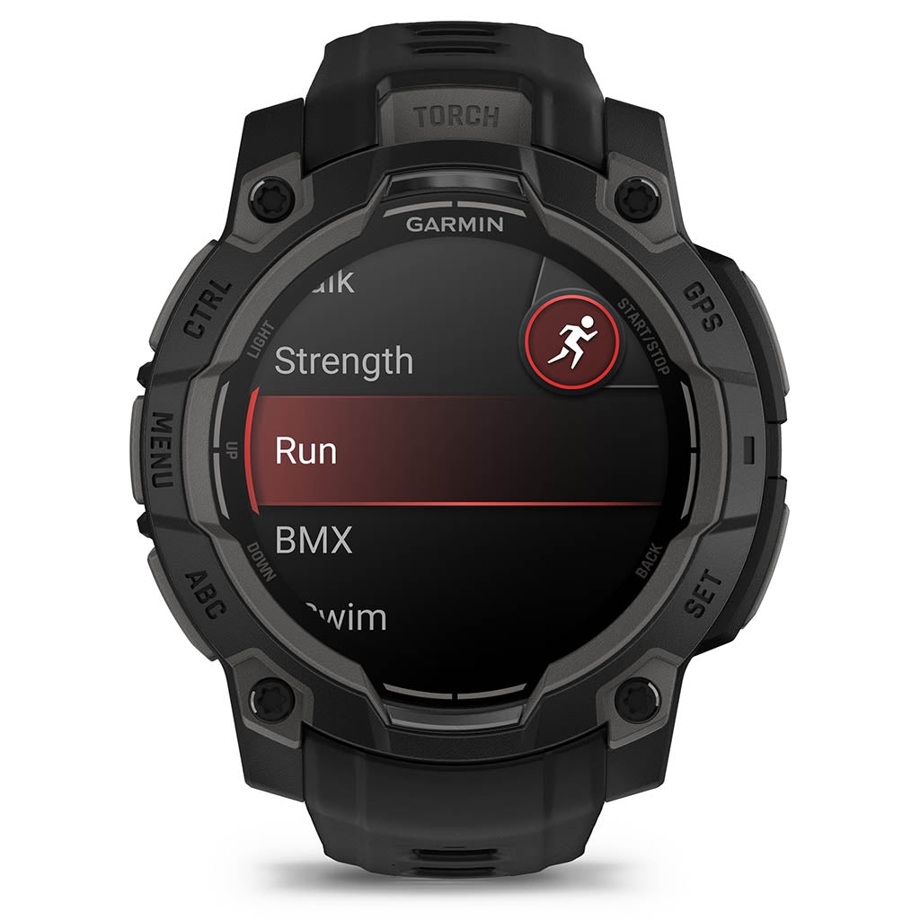 Garmin Instinct® 3 – 45 mm, AMOLED, 45 mm Noire