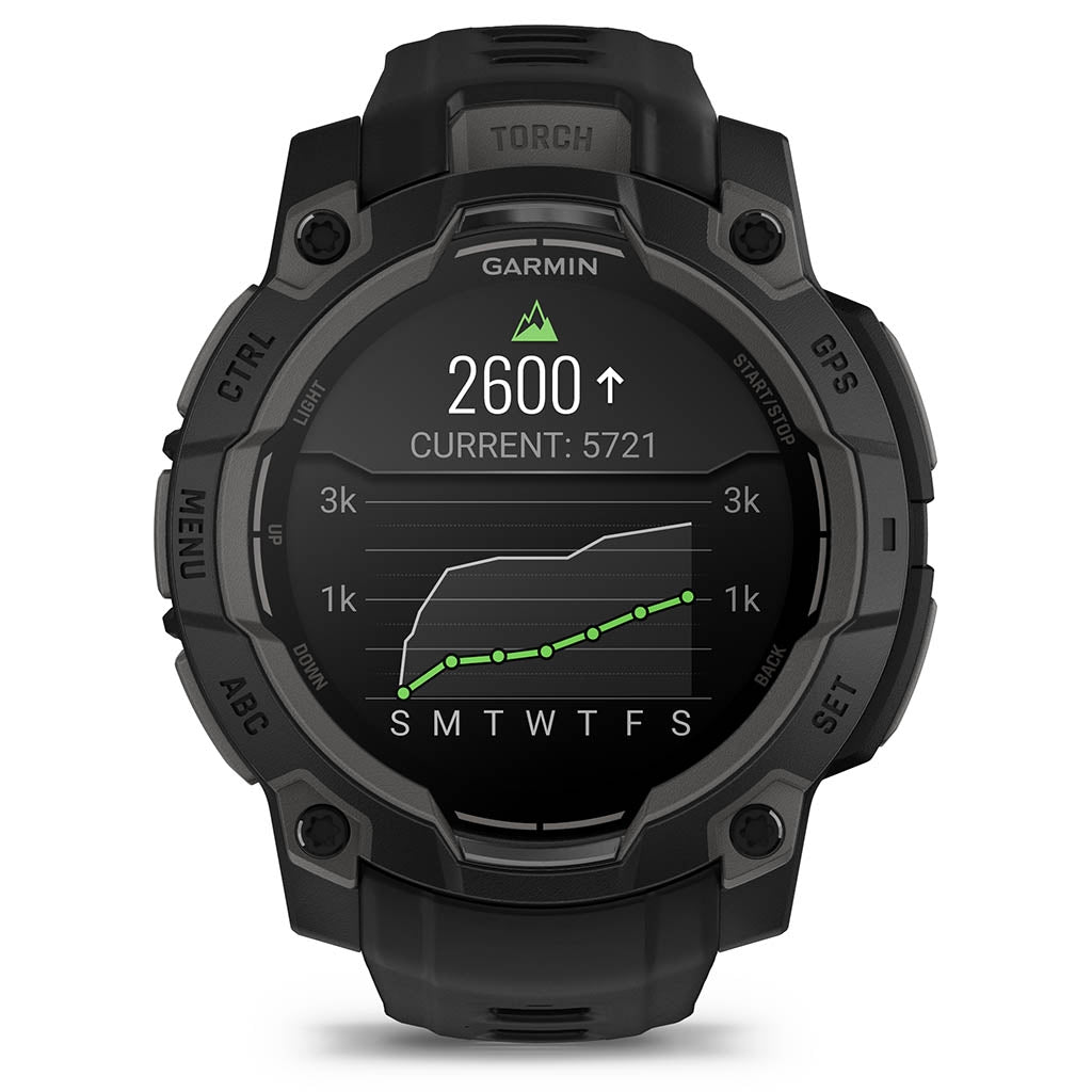 Garmin Instinct® 3 – 45 mm, AMOLED, 45 mm Noire
