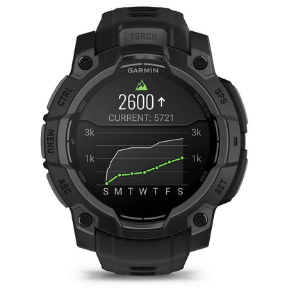 Garmin Instinct® 3 – 45 mm, AMOLED, 45 mm Noire