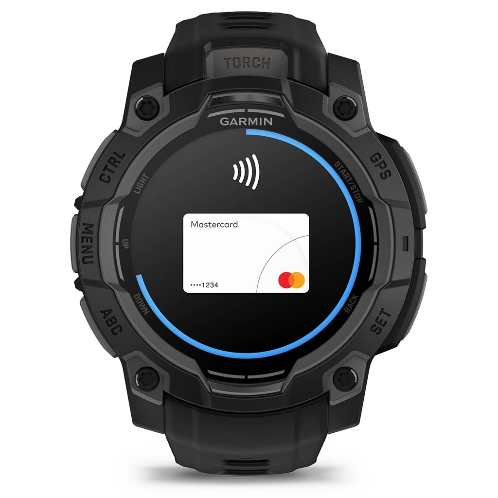 Garmin Instinct® 3 – 45 mm, AMOLED, 45 mm Noire