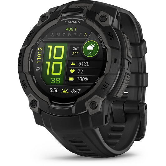 Garmin Instinct® 3 – 45 mm, AMOLED, 45 mm Noire